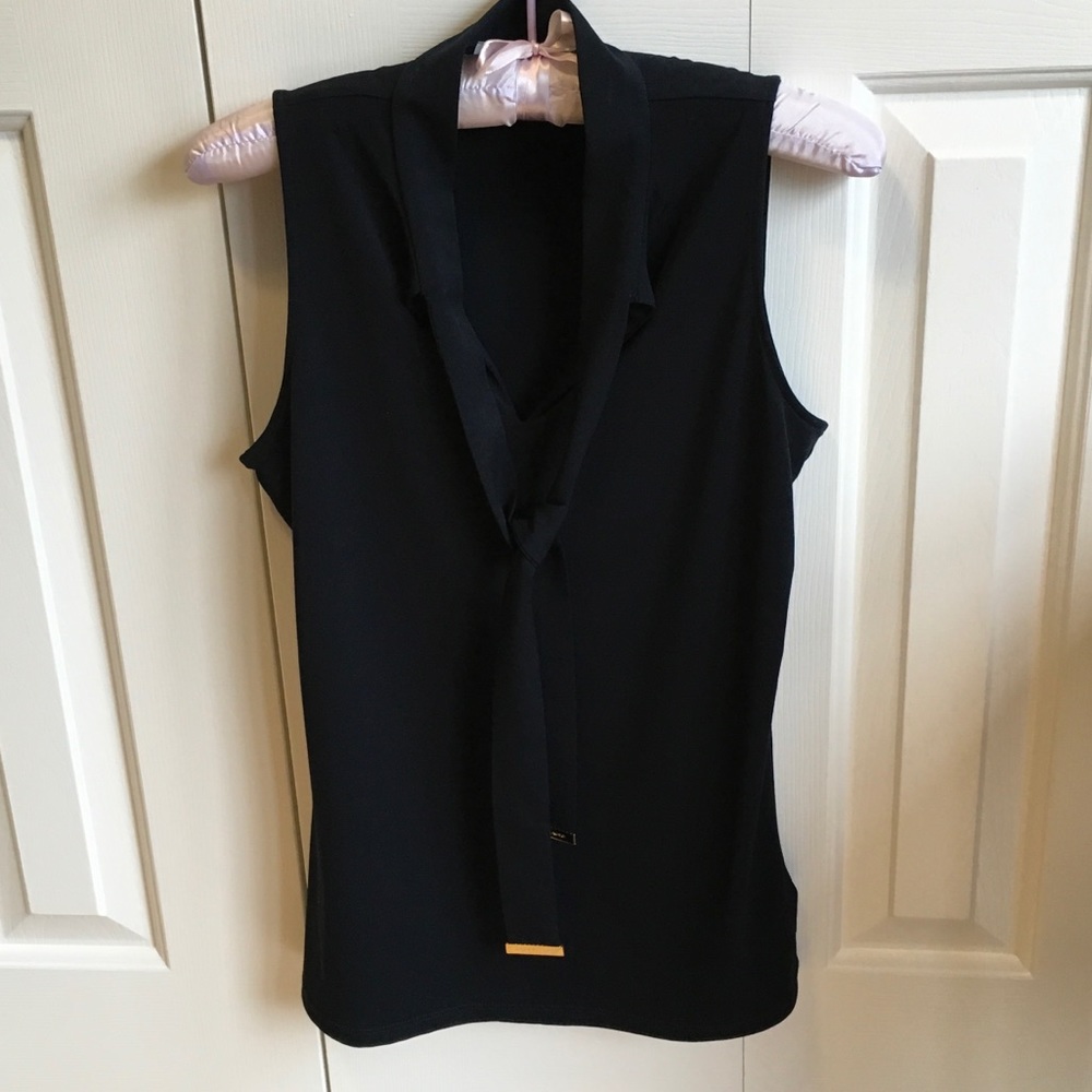 Michael Kors Navy sleeveless top